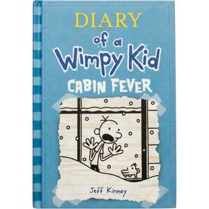 Diary of a Wimpy Kid Cabin Fever Book 6 Jeff Kinney Hardcover Kids Fiction